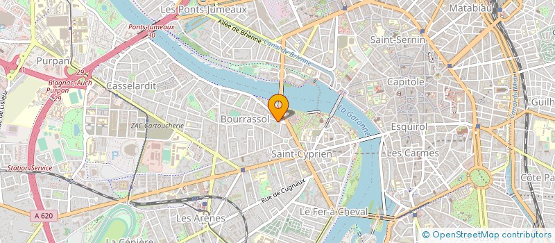 localisation de l'entreprise ENTREPRISE CHRISTIAN DEROMEDI à TOULOUSE