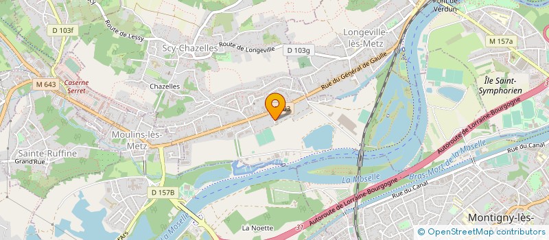 localisation de l'entreprise ENTREPRISE CLEMAN à SCY-CHAZELLES