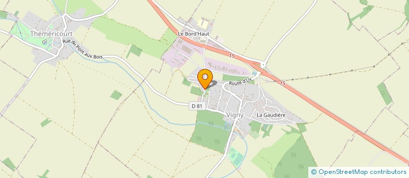 localisation de l'entreprise ENTREPRISE CLOTURES TARLIER à AVERNES