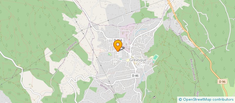 localisation de l'entreprise ENTREPRISE COCHINI  GREASQUE