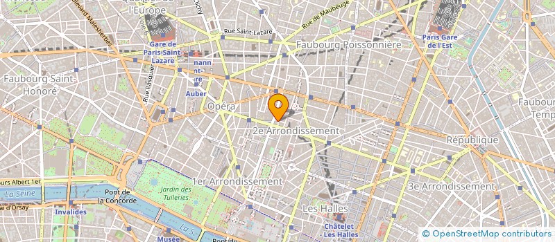 localisation de l'entreprise ENTREPRISE COMMUNICATION SERVICE à PARIS