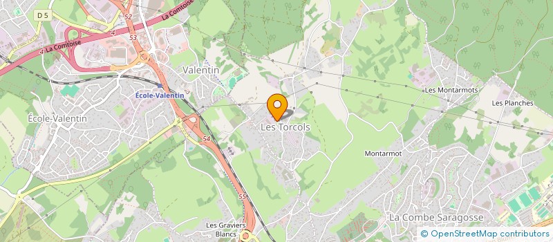 localisation de l'entreprise ENTREPRISE CONDAMINE  BESANCON