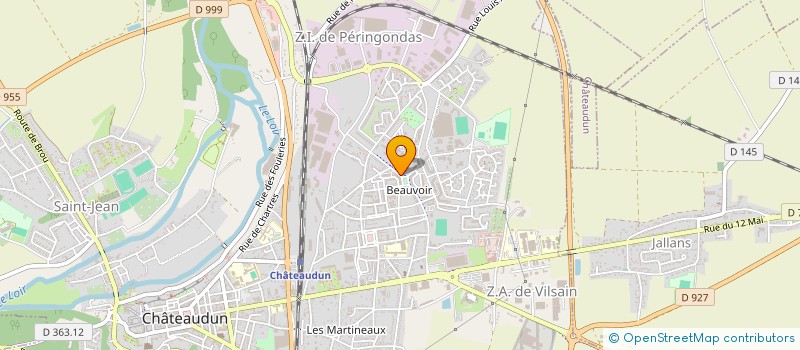 localisation de l'entreprise ENTREPRISE CONSTRUCTIONS EUROPEENNES à CHATEAUDUN