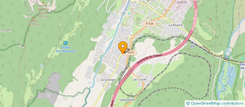 localisation de l'entreprise ENTREPRISE CONVERSO à VIF