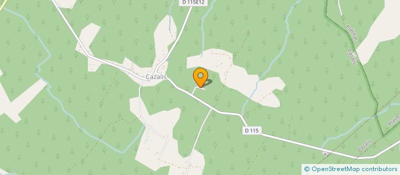 localisation de l'entreprise ENTREPRISE COSTA YANN  CAZALIS