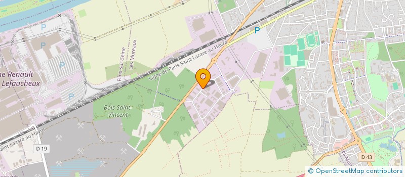 localisation de l'entreprise ENTREPRISE CRA à MUREAUX (LES)