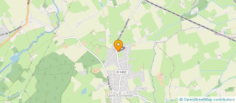 localisation de l'entreprise ENTREPRISE CYRIL RENOU  SAINT-CORNEILLE