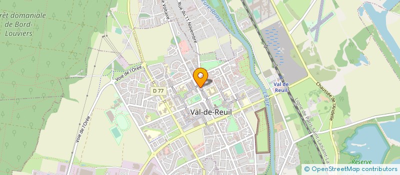 localisation de l'entreprise ENTREPRISE D ECONOMIE SOLIDAIRE DU DEVELOPPEMENT DURABLE DE RECUPERATION ET RECYCLAGE DU PAPIER DE L ECRIT ET DE ..  VAL-DE-REUIL