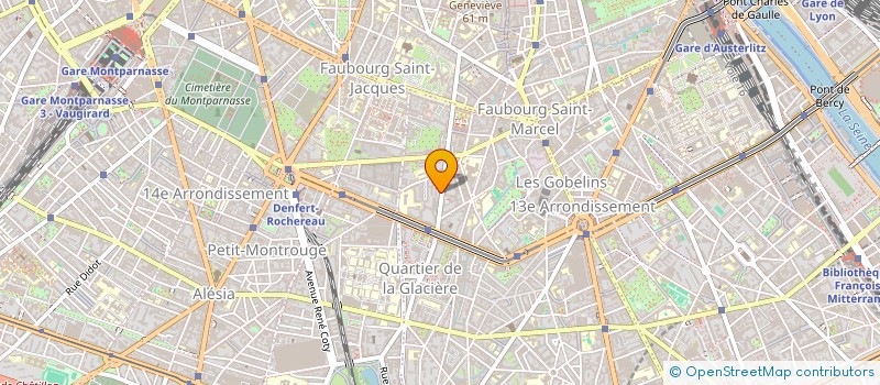 localisation de l'entreprise ENTREPRISE D'ELECTRICITE AURELIE BENET  PARIS