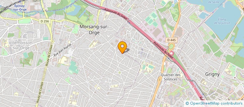 localisation de l'entreprise ENTREPRISE D ELECTRICITE ET D AUTOMATISMES INDUSTRIELS à MORSANG-SUR-ORGE