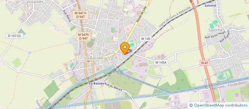 localisation de l'entreprise ENTREPRISE D'ENERGIES RENOUVELABLES E R  SALOME