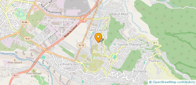 localisation de l'entreprise ENTREPRISE D'INTERET GENERALE  LA POSSESSION