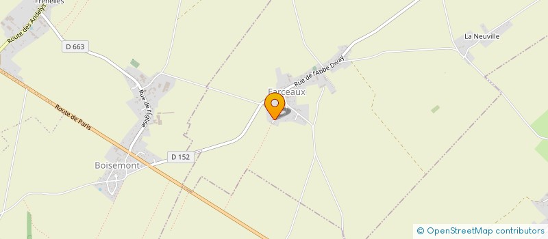 localisation de l'entreprise ENTREPRISE DAEL  FARCEAUX