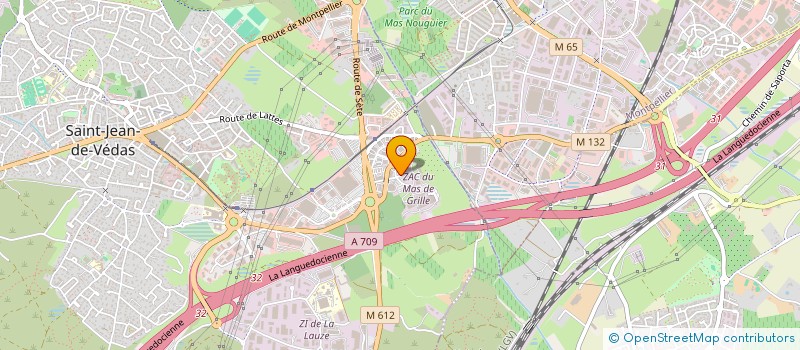 localisation de l'entreprise ENTREPRISE DAMOIS  SAINT-JEAN-DE-VEDAS