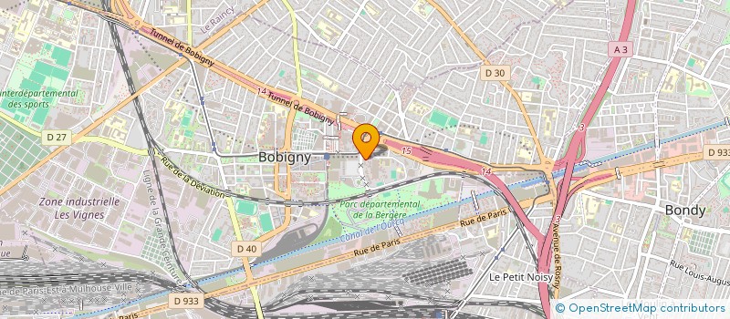 localisation de l'entreprise ENTREPRISE DANIEL IMPORT EXPORT  BOBIGNY