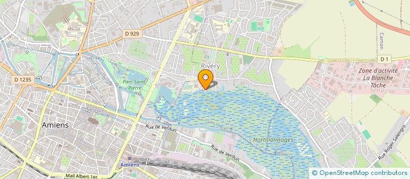 localisation de l'entreprise ENTREPRISE DAVID CARON  RIVERY