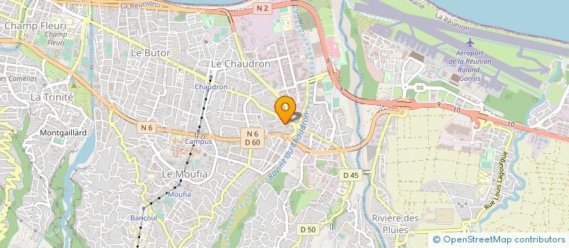 localisation de l'entreprise ENTREPRISE DE BATIMENT DU NORD à SAINT-DENIS