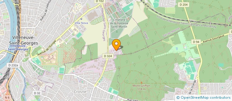 localisation de l'entreprise ENTREPRISE DE BATIMENT ET D'INTERVENTION à VALENTON