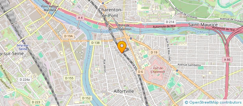 localisation de l'entreprise ENTREPRISE DE BATIMENT ET ELECTRICITE SERVICES à ALFORTVILLE