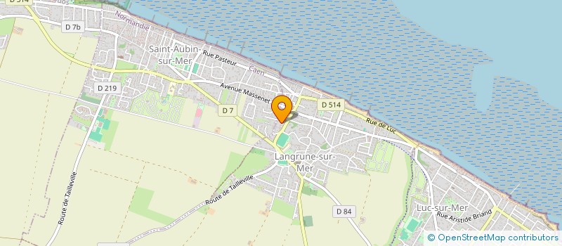 localisation de l'entreprise ENTREPRISE DE BATIMENT QUINETTE à LANGRUNE-SUR-MER