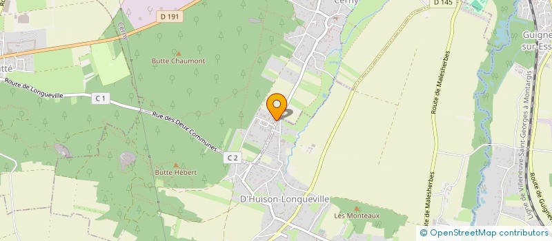 localisation de l'entreprise ENTREPRISE DE CONSTRUCTION BARBIER  CERNY