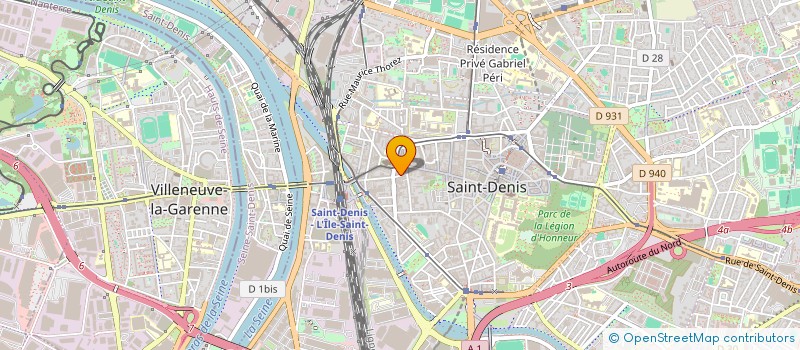 localisation de l'entreprise ENTREPRISE DE DEVELOPPEMENT SECURITE ET PROTECTION à SAINT-DENIS