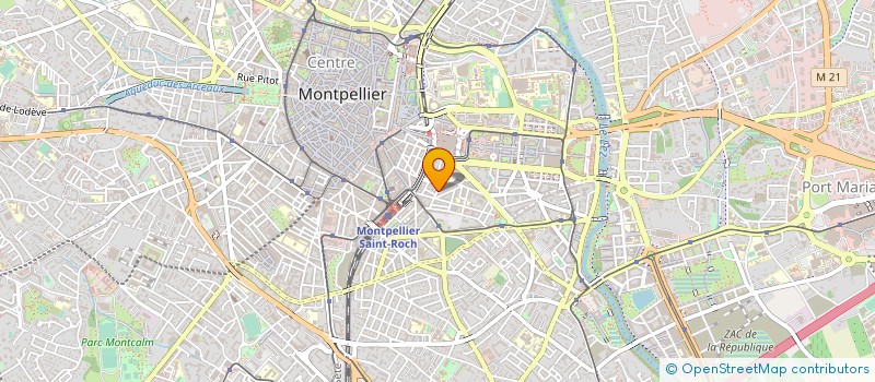 localisation de l'entreprise ENTREPRISE DE DISTRIBUTION DE PRODUITS A DOMICILE à MONTPELLIER