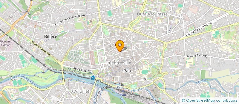 localisation de l'entreprise ENTREPRISE DE LABORIE SARL à PAU
