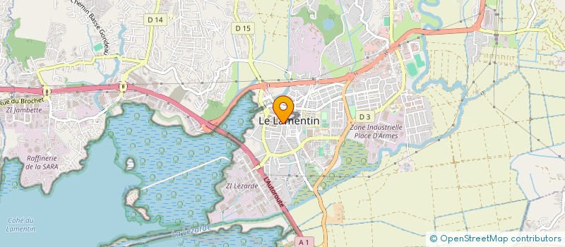 localisation de l'entreprise ENTREPRISE DE LOCATION ET DE SERVICES  LE LAMENTIN