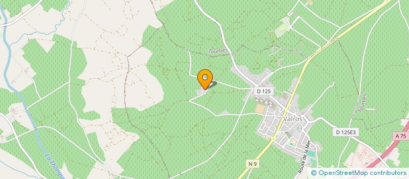 localisation de l'entreprise ENTREPRISE DE MACONNERIE  VALROS