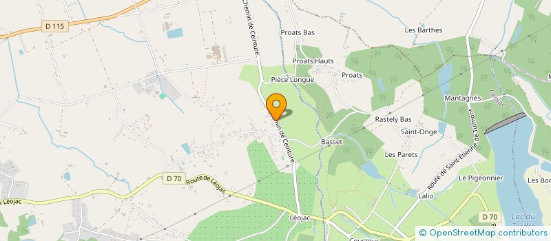 localisation de l'entreprise ENTREPRISE DE MACONNERIE CAYROU GILLES  MONTAUBAN