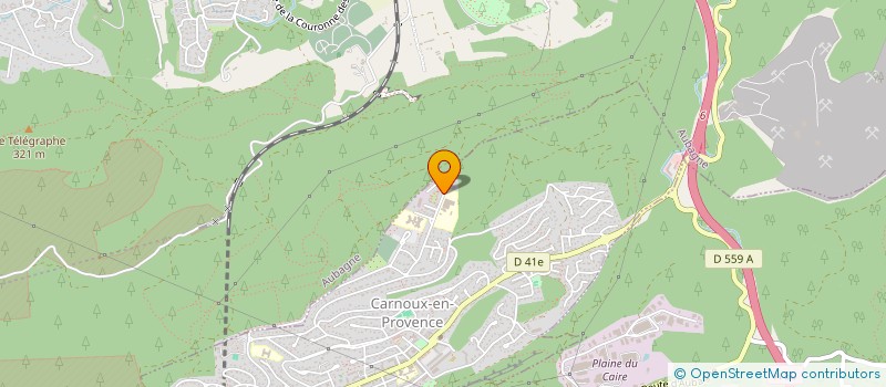 localisation de l'entreprise ENTREPRISE DE MACONNERIE GENERALE à CARNOUX EN PROVENCE