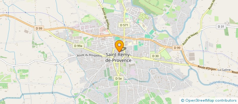 localisation de l'entreprise ENTREPRISE DE MACONNERIE MISTRAL  ST REMY DE PROVENCE