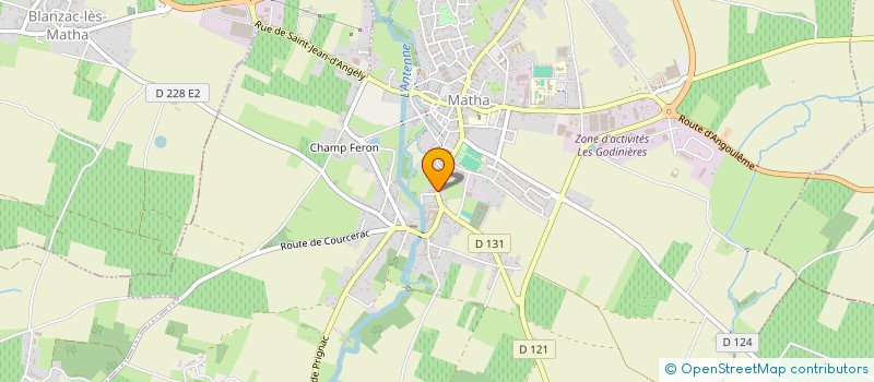 localisation de l'entreprise ENTREPRISE DE MACONNERIE VEZINAT à THORS
