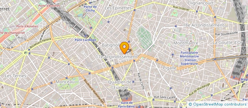 localisation de l'entreprise ENTREPRISE DE MAINTENANCE ET DE CONSTRUC à PARIS