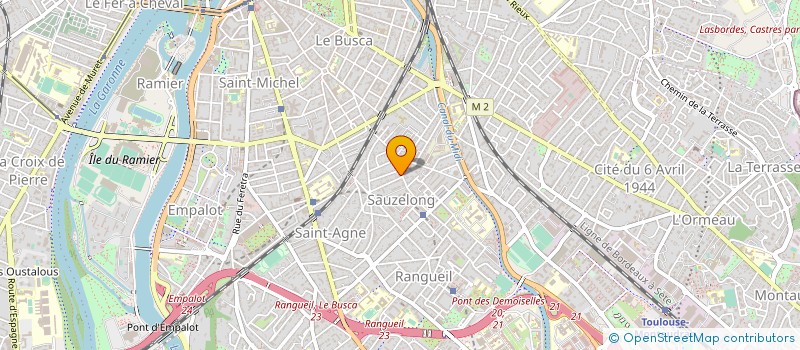 localisation de l'entreprise ENTREPRISE DE MENUISERIES ET DE FERMETURES à TOULOUSE