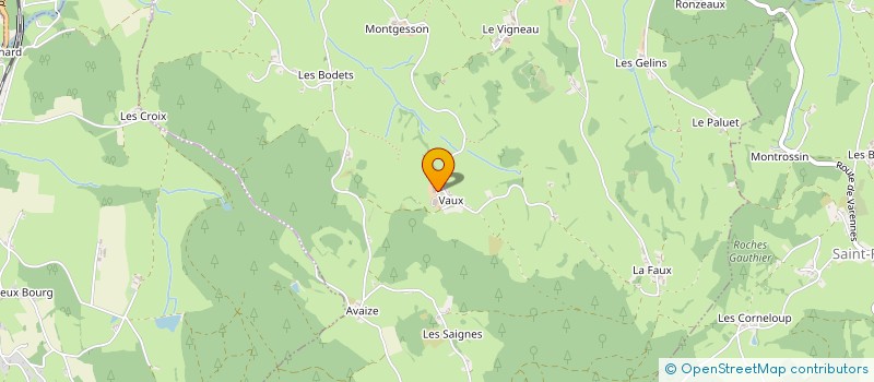 localisation de l'entreprise ENTREPRISE DE NATUROPATHIE ET D'IRIDOLOGIE à VARENNES-SOUS-DUN