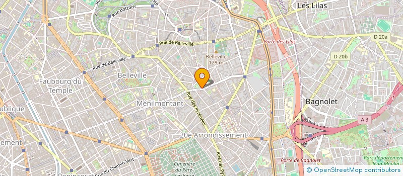 localisation de l'entreprise ENTREPRISE DE NETTOYAGE IMMOBILIER à PARIS