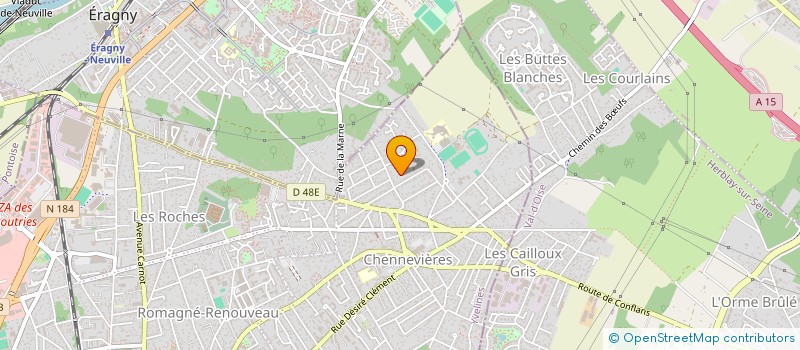 localisation de l'entreprise ENTREPRISE DE NETTOYAGE INDUSTRIEL ET DE DETARTRAGE  CONFLANS-SAINTE-HONORINE