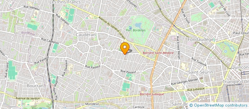 localisation de l'entreprise ENTREPRISE DE PEINTURE ET RENOVATION à BORDEAUX