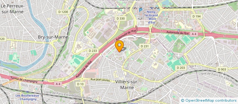 localisation de l'entreprise ENTREPRISE DE PLOMBERIE à VILLIERS-SUR-MARNE
