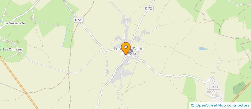 localisation de l'entreprise ENTREPRISE DE PLOMBERIE CHAUFFAGE ELECTRICITE JEAN LOUIS LEJOT à LOUROUER-SAINT-LAURENT