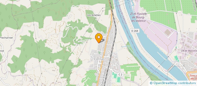 localisation de l'entreprise ENTREPRISE DE RENOVATION ARTISANALE à SAINT-CHAMOND