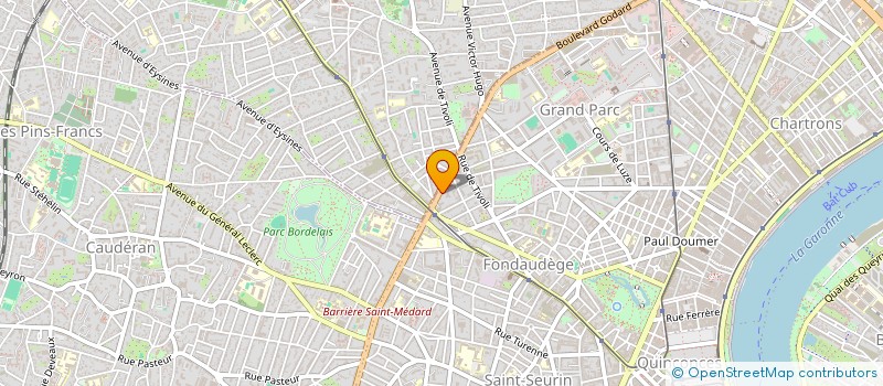 localisation de l'entreprise ENTREPRISE DE RENOVATION BORDELAISE à BORDEAUX