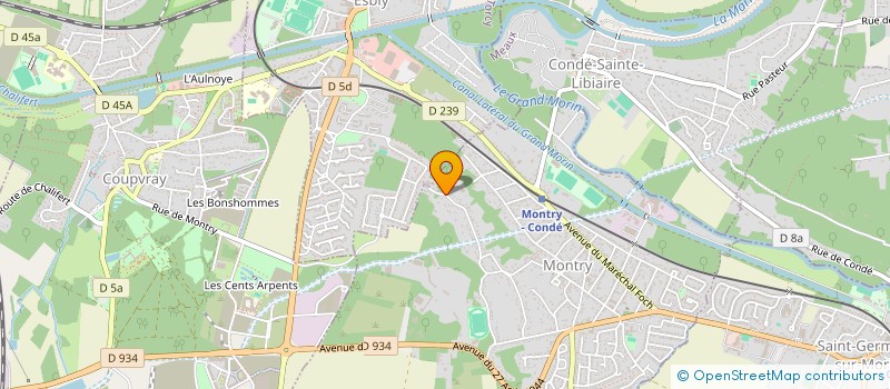 localisation de l'entreprise ENTREPRISE DE RENOVATION ET REAMENAGEMENT  MONTRY