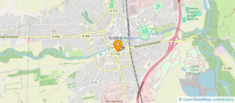 localisation de l'entreprise ENTREPRISE DE RESEAUTIQUE ET DE BUREAUTIQUE à SAINT-BABEL