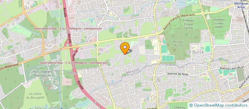 localisation de l'entreprise ENTREPRISE DE REVETEMENT DE SOL OLIVAR  MERIGNAC