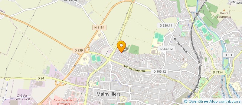 localisation de l'entreprise ENTREPRISE DE TAXIS GUERRIER à CHARTRES