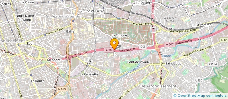 localisation de l'entreprise ENTREPRISE DE TELETRANSMISSION à MARSEILLE
