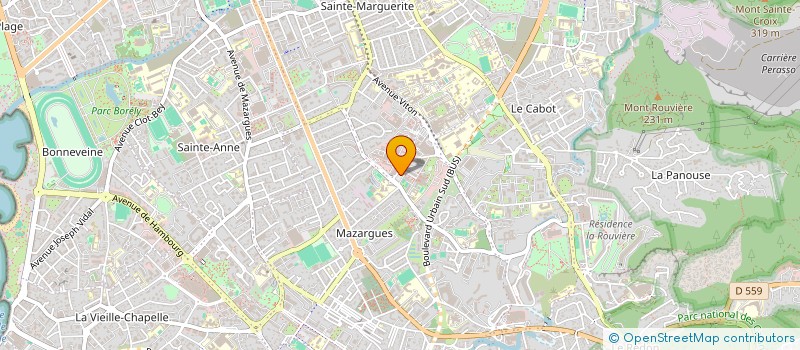 localisation de l'entreprise ENTREPRISE DE TERRASSEMENT LOCATION à MARSEILLE